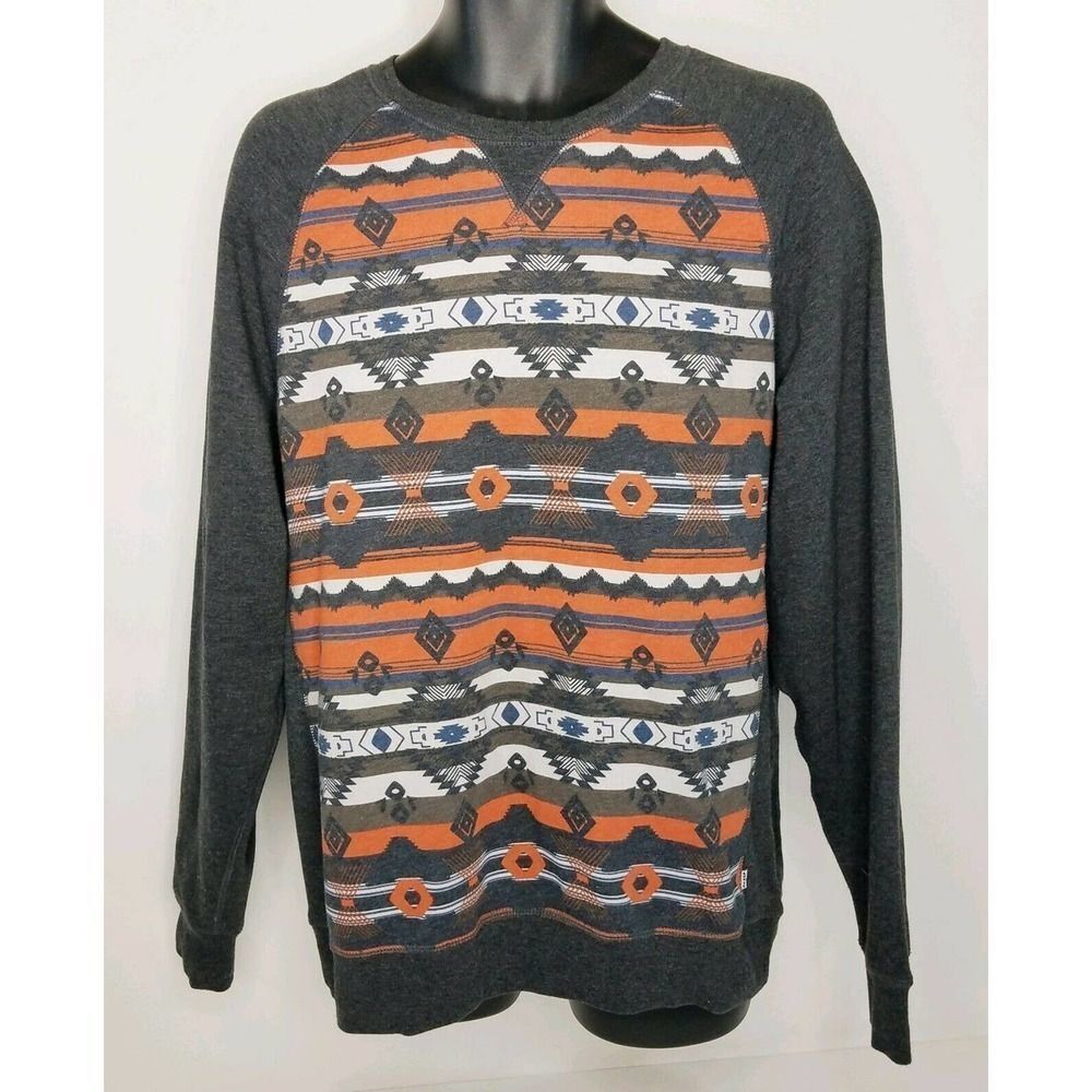 LEVIS Crewneck Southwest Aztec Sweatshirt